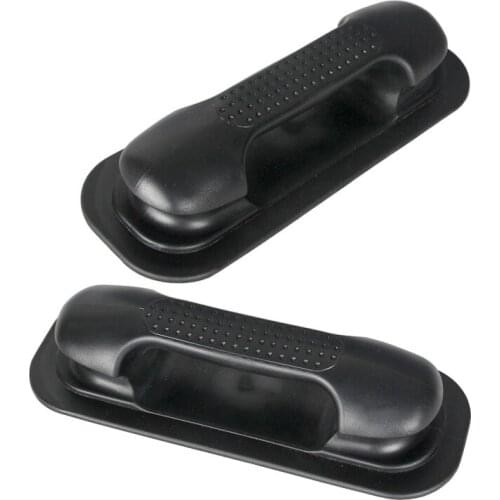 1Pc Inflatable Rubber Boats PVC Lifting Grab Handle Black Side Mount Handle Cleat for Dinghy Kayak Canoe Water-Skiing