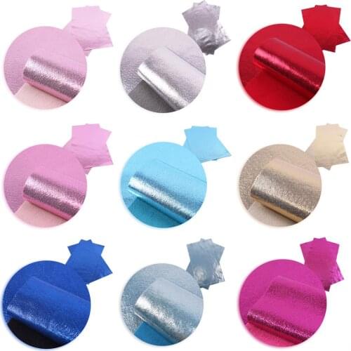 David accessories 20*33cm Plain Coloured Faux Artificial Synthetic Leather Fabric,DIY Sewing Garment Boiwknot Bag Shoes,1Yc5244