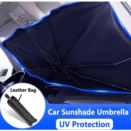 Auto Car Sunshade Parasol Front Window Sun Shade Cover UV Protector SUV Sedan Windshield Protection Interior Accessories