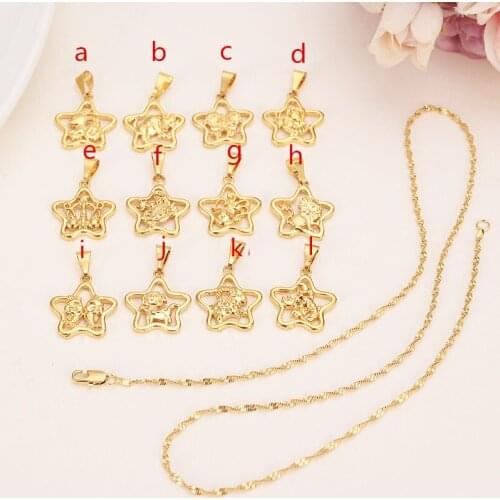 Bangrui Women's Pendants Zodiac Signs