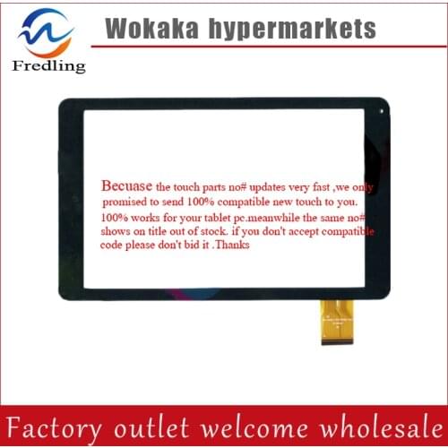 White black 10.1" inch DH-1022A1-PG-FPC094-V2.0 For tablet PC touch screen panel digitizer glass sensor replacement