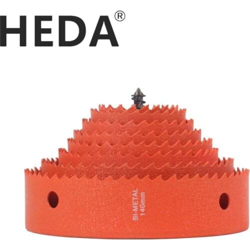 15-200mm M42 Bi-metal Hole Saw Cutter Woodworking Tools Plastic Plate Thin Iron Stainless Metal Drill Bits Detachable Design