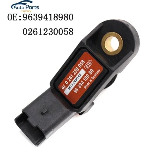 New Intake Air Pressure Sensor Map Sensor For CITROEN FIAT LANCIA PEUGEOT RENAULT 1920AC 0261230058 9639418980