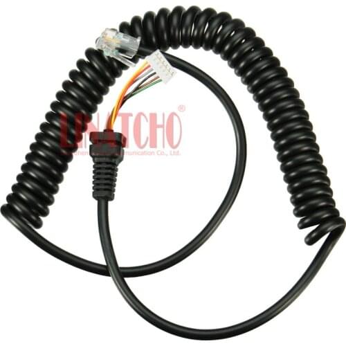 Yaesu microphone FT7800 FT8900 FT7900 MH-48A6J 6 pin car radio cable 48A microphone line