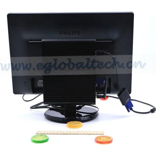Eglobal Big Sales for Fanless Mini Pc Intel core i7 8550U mini pc windows10 i7 support ddr4 ram gigabit lan