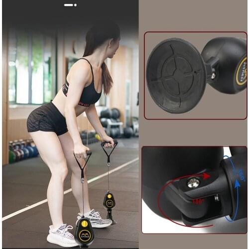Multifuctional Strength Resistance Bands with Sucker Exercise Band Chest Expander Muscle Fitness Arm Training Equipment Home Gym
