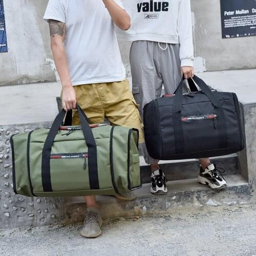 Handbags Male Large-capacity Travel Bag Waterproof Folding Luggage Overseas Consignment Bag Moving Bag Storage Bag