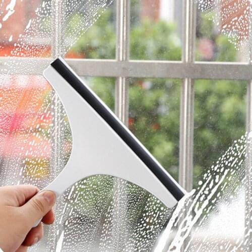 1pc Window Cleaning Brush Soft Glass Scraper Glass Wiper Window Glass Cleaner Household Cleaning Tools Tile Washing Brushes