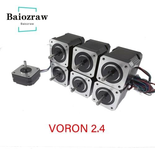 1set VORON 2.4 3D printer DIY Afterburner 3D Printer NEMA17 stepper Motor Kit 7PCS
