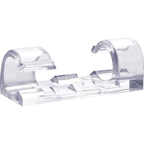 Cable Organizer USB Cable Winder Desktop Tidy Management Clip Mouse Headset Cord Manager Cable Holder for Organizer