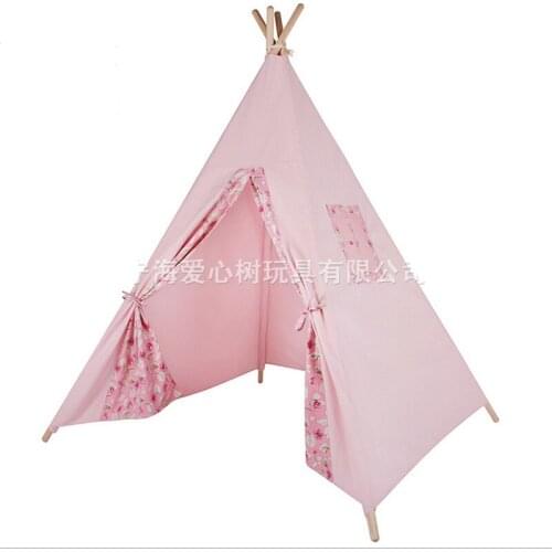 Childrens Indian teepee tent Baby large space game room Indoor environmental portable outdoor princess room