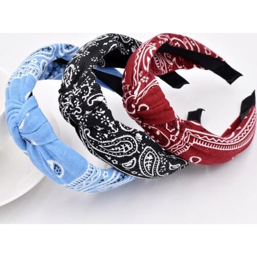 Arrival Womens Headband Wholesale Classic Solid Hairband Turban Cross Knot Hair Accessories High Quality Hair Hoop Hairbands