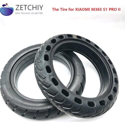 8.5inch Durable Tire for electric scooter for Xiaomi M365 MI pro II Scooter inner Tyre Solid Hole Shock Absorber Damping Rubber