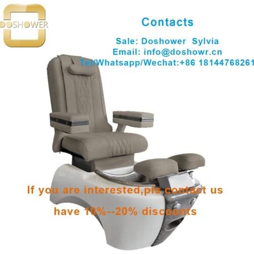 Spa pedicure chairs pipeless with nail chair manicure for luxary pedicure chair