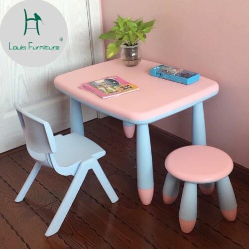 Louis Fashion Childrens Desks Chairs Baby Tables Learning