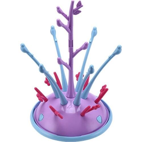 Baby Bottle Drying Rack Antibiotic Drainer Dryer Rack Shelf Feeding Holder Stand Health Safe Drain bottles rack