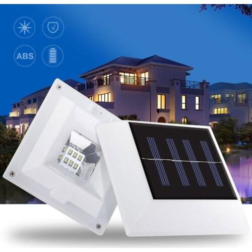 Led Wall Light Waterproof Motion Sensor Solar Power Lamp Outdoor Solar Energy Square Outdoor Corridor Wall Garden Yard Lamp
