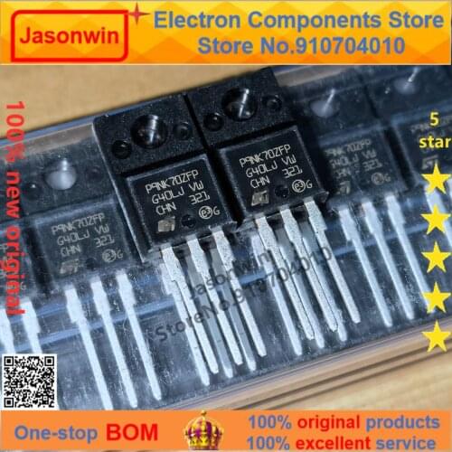 100% nuevo 50 unids/lote original MOSFET P9NK70ZFP STP9NK70ZFP TO220F 9A 700V Transistor