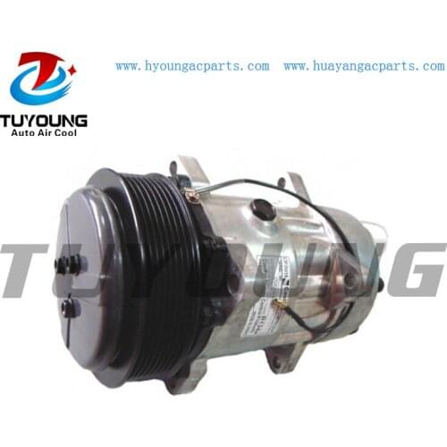 SD7H15 auto a/c compressor for-Volvo Trucks 8142556 12V 130mm 8 groove
