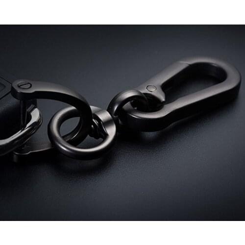 Car Keychain Simple Strong Carabiner Buckle Key Chain Ring Detachable Keyring Key Holder