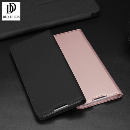 For Samsung Galaxy S20 FE Case Dux Ducis Magnetic Leather Soft Tpu Flip Wallet Stand Cover Case with Card Slot For S20 FE 5G