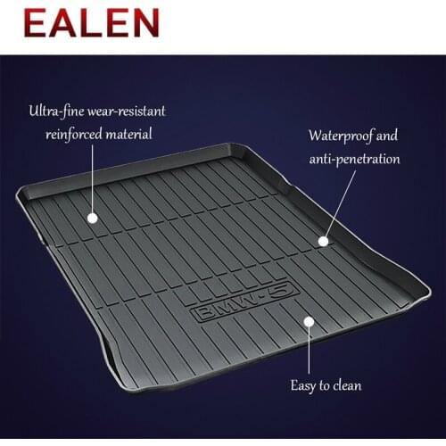 EALEN For BMW X1 X3 X4 X5 X6 E84 2 3 5 7 Series F45 F30 F31 F34 F10 F11 F07 G30 G31 G38 F01 F02 F03 F04 1Set Car Cargo trunk mat