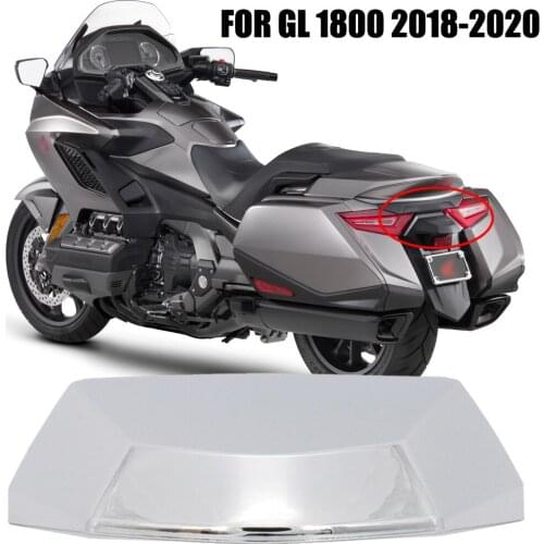 Rear license plate lampshade chrome fittings for Honda Gold Wing GL1800 F6B GL1800 2018 2019 2020