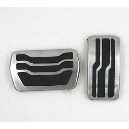 Stainless Steel Car Pedal Pads Pedals Cover for Ford Focus 2 3 4 MK2 MK3 MK4 RS ST 2005-2017 for Kuga Escape 2009-2015