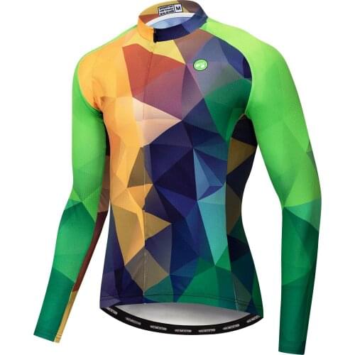 New High-Quality Long Sleeve Cycling Jersey MTB Bike Clothing Wear Autumn Breathable Bicycle Clothes Ropa De Ciclismo