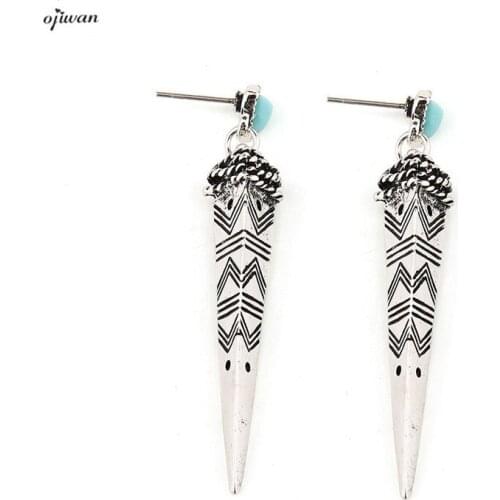 Серьги-гвоздики Ojiwan China At AliExpress