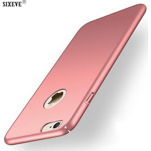 SIXEVE Original Case For iPhone 6 s 6s 5 7 8 Plus X XR XS MAX 6Plus 7Plus 8Plus Hard Plastic High Quality Cell Phone Back Cover