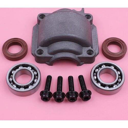 Cylinder Engine Pan Base with 4 Bolts Screws For Stihl MS180 MS170 018 017 MS 180 170 Chainsaw Spare Part Crank Bearing Oil Seal