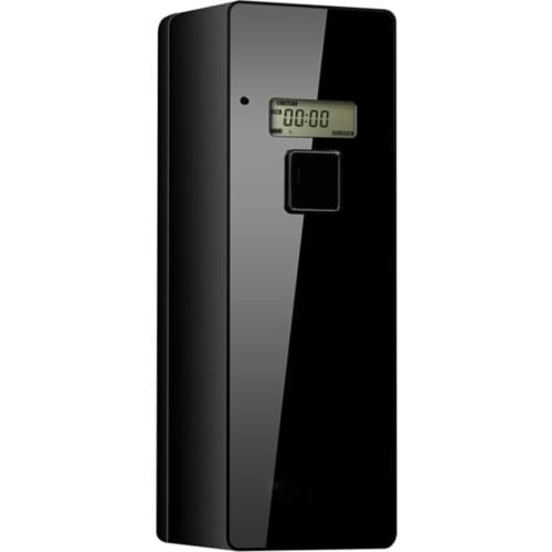 Practical LCD Automatic Aerosol Dispenser Luxurious Auto Toilet Home Disinfector Full Black Shell Suit for 300Ml Cans