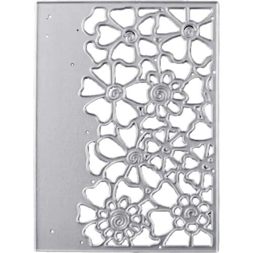 Hollow Flower Metal Cutting Dies Stencil DIY Scrapbooking Album Paper Card Template Mold Embossing Decoration