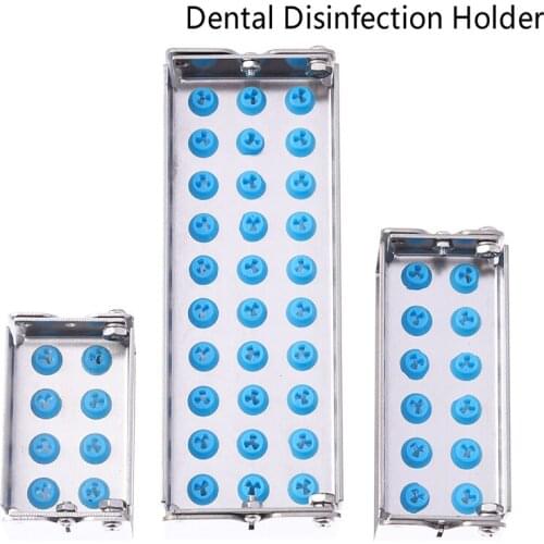 8/12/30 Hole Needle Sterilizing Rack Dental Sterilization Box Dental Instrument Autoclavable Box Endodontium Sterilization Box