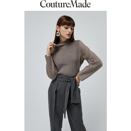 Vero Moda Women Sheep Wool Stitching Sweater | 320113506