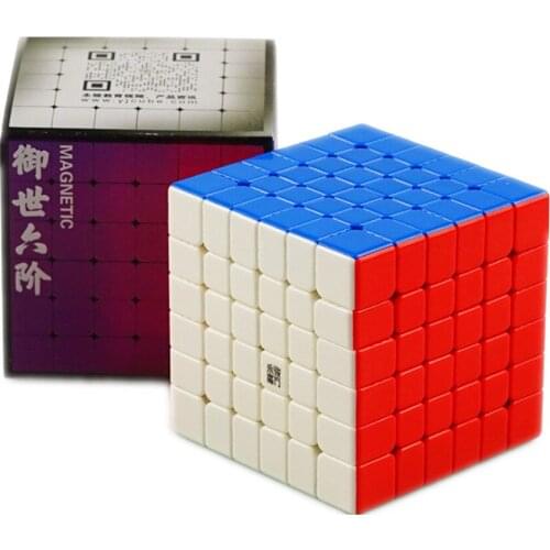 YJ Yushi 6x6x6 V2M Magic Magnetic v2 M Speed Cube Professional Magnets Speed Puzzle 6X6 Education Toy For Children Kids Gift