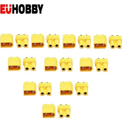 10 Pair XT30 XT 30 Male Female Bullet Connector 2mm Bullet Plug Connector For RC Quadcopter Li-on Battery