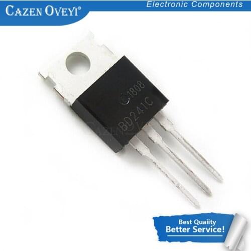 10pcs/lot BD241C BD241 TO-220 In Stock