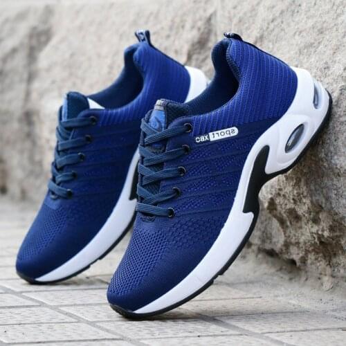 2020 summer new men Running shoes outdoor Breathable sports shoes Rubber non-slip lace-up shoes brand men sneakers fitness shoes
