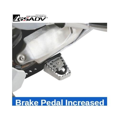 For BMW F750GS F850GS Rear Foot Brake Lever Pedal Enlarge Extension Modified Motorcycle Accessories Safety Protection