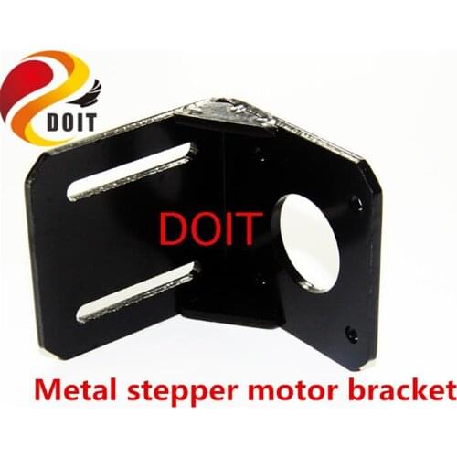 SZDOIT 42mm/57mm Metal Stepper Motor Bracket Steel Motor Fixed Base for Smart RC Robot Chassis Parts Education