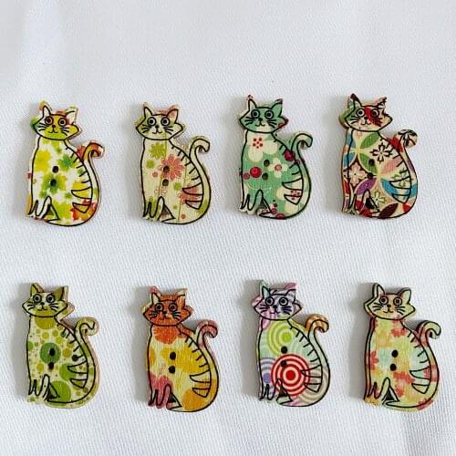 Needle Minder Cartoon Flower Cat Needle Holder Magnet for Cross Stitch Needlwork