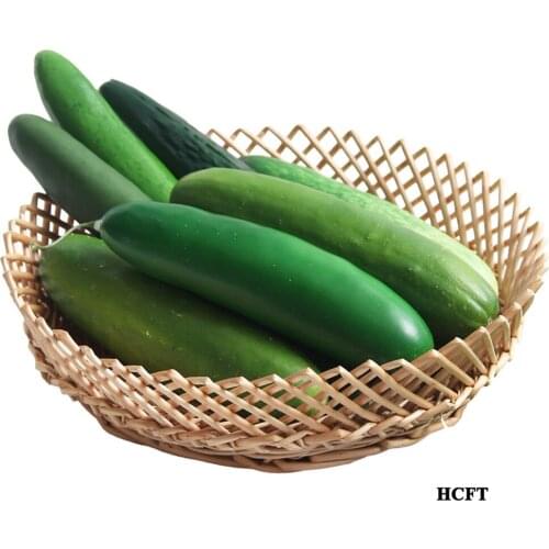Faux fake artificial vegetables Kitchen dining room hall hotel restaurant store shop decoration simulation cuke cucumber model