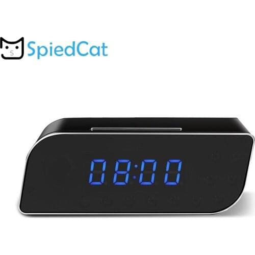 Mini 1080P HD Alarm Clock Camera Wifi/IP Wireless Home Security Video Recorder Night Vision/Motion Detection Cam