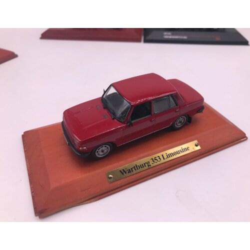 I S T 1:43 WARTBURG 353 LIMOUSINE RED Alloy model car Metal toys for childen kids diecast gift