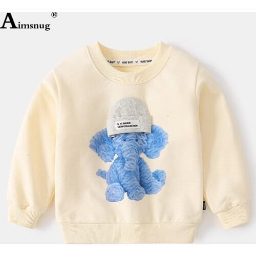 Fashion Cartoon Print T-shirt Kids Unisex Mock Neck Long Sleeve Tees Children Boys Girls Casual Shirt 2021 Autumn Leisure Tops