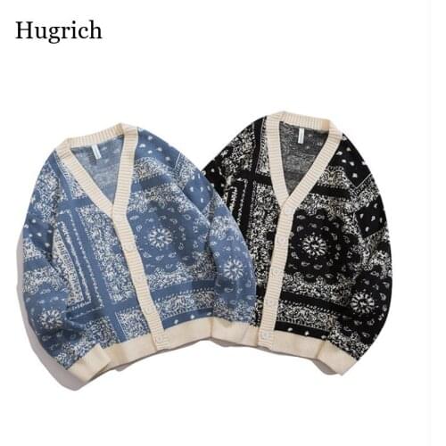 Mens Hot Pattern Sweater Mens Casual Sweater Mens Slim Fit Knitted Pullovers 2021 New Autumn Winter