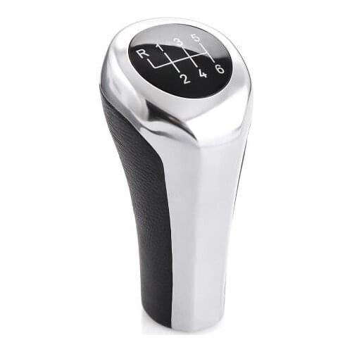 New 6 Speed Manual MT Gear Stick Shift Knob For BMW 1 3 5 6 Series X1 X3 X5 E60 E61 E62 E63 E81 E82 E83 E85 E87 E88 E90 E91