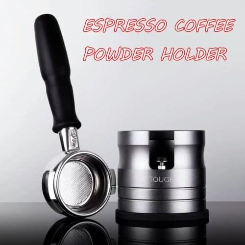 New Design Coffee Accessories 304 Stainless Steel Coffee Tamper Base Kitchen Press Tool Cloth Powder Leveler Tool Hammer